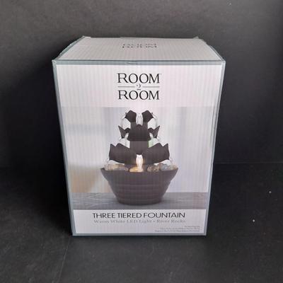 Battery operated room to room tabletop fountain new in box