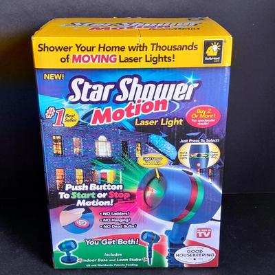 Star Shower Motion Projector shower your home with thousands of moving laser lights!