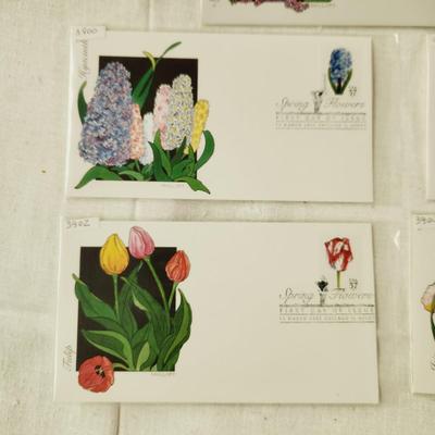 5 - FIRST DAY STAMPS - 2005 SPRING FLOWERS