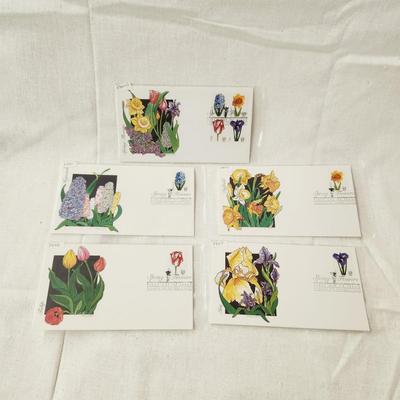 5 - FIRST DAY STAMPS - 2005 SPRING FLOWERS