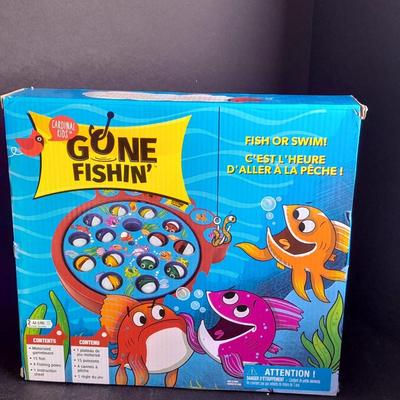 Mr. Potato Head and Gone Fishin' game, both appear brand new!