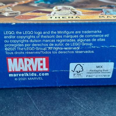 LEGO Marvel Eternals Lego kit with Thena Makkari and Gilgamesh