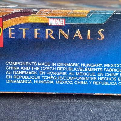 LEGO Marvel Eternals Lego kit with Thena Makkari and Gilgamesh