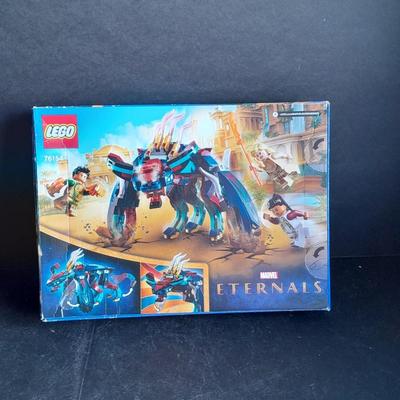LEGO Marvel Eternals Lego kit with Thena Makkari and Gilgamesh