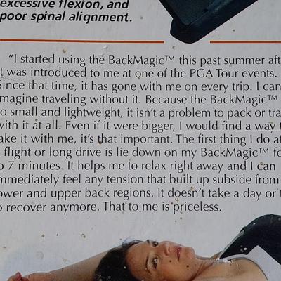 Back Magic by SMC Relieve backpain due to tight muscles, excessive flexion, and poor spinal alignment