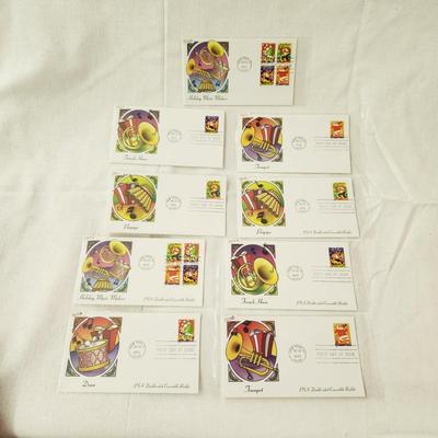 9 - FIRST DAY STAMPS - 2003 HOLIDAY MUSIC MAKERS