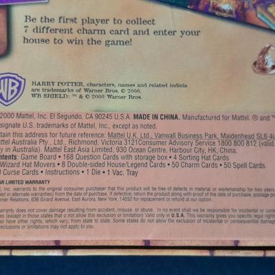 Harry Potter and the Sorcerer's Stone trivia game