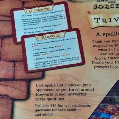 Harry Potter and the Sorcerer's Stone trivia game