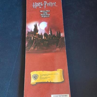 Harry Potter Coloring kit, bookmark, and Quill pen with notepad