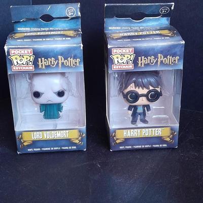 FUNKO Pocket POP! Keychain's new in package Harry Potter and Lord Voldemort