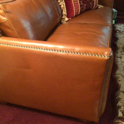 49 Leggett & Platt Leather Sleeper Sofa