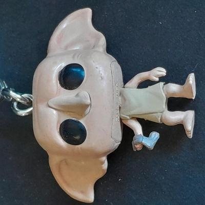 Three Collectible Harry Potter Keychains with easy clasp key ring