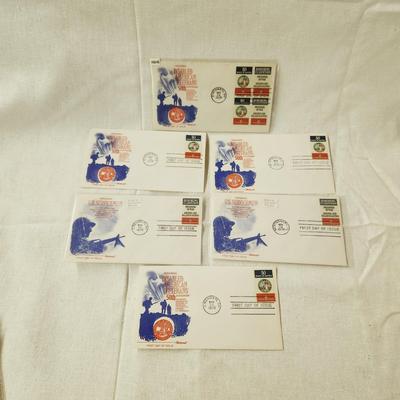 6 - FIRST DAY STAMPS - 1970 HONORING US SERVICE MEN & DISABLED SERVICE MEN
