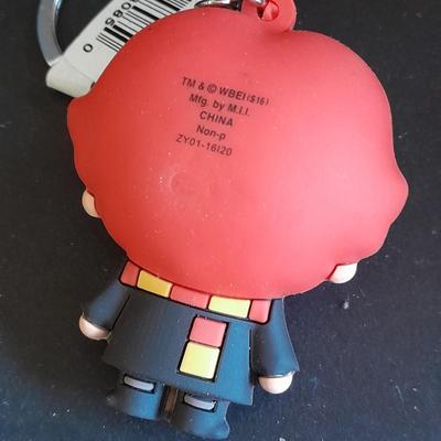 Two Collectible Harry Potter Keychain Figures