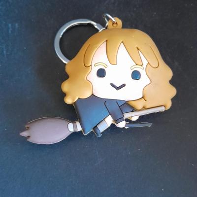 Two Collectible Harry Potter Keychain Figures