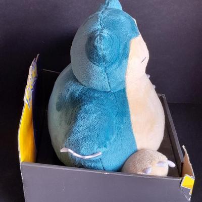 Genuine Offfical Original Tomy Pokemon 10-Inch Snorlax Plush