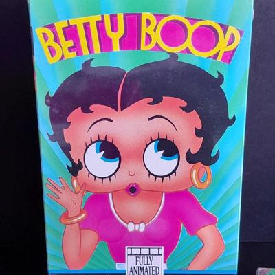 Five Betty Boop VHS Collector's Tapes