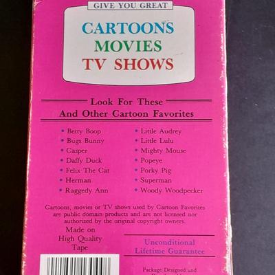 Five Betty Boop VHS Collector's Tapes