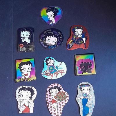 Betty Boop King Features Syndicate Character Collectible Stickers