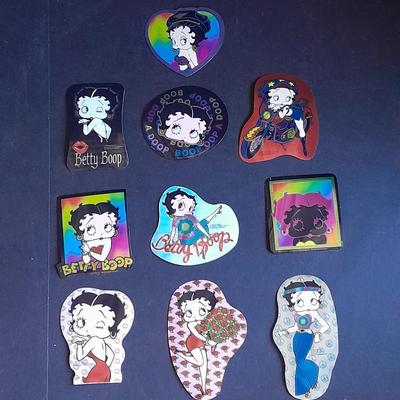 Betty Boop King Features Syndicate Character Collectible Stickers