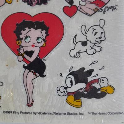 Collectable Betty Boop Stickers Sticker sheets