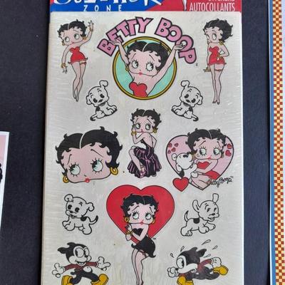 Collectable Betty Boop Stickers Sticker sheets