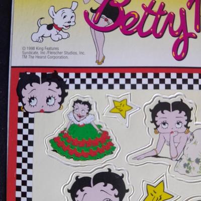 Collectable Betty Boop Stickers Sticker sheets