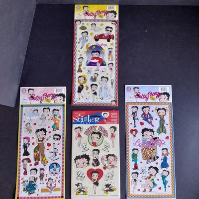 Collectable Betty Boop Stickers Sticker sheets