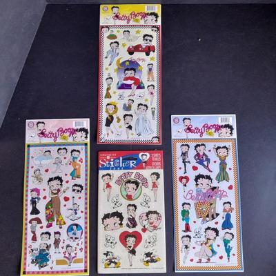 Collectable Betty Boop Stickers Sticker sheets