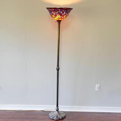 Tiffany Style Floor Lamp ~ 
