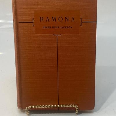 Ramona by Helen Hunt Jackson 1912 Classic Hard Cover Book