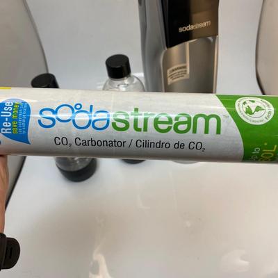 Soda Stream Personal Home Use Carbonation System with Bottles & CO2 Canisters