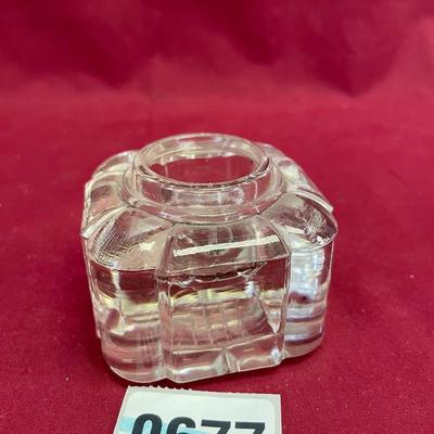 1920â€™s clear ink well