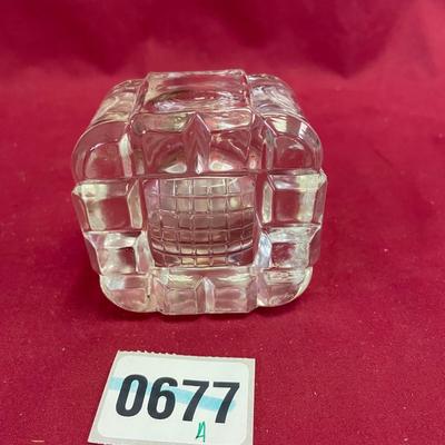 1920â€™s clear ink well