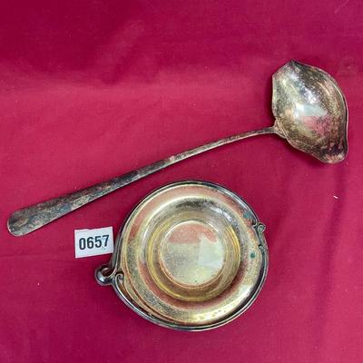 Bowl and service piece