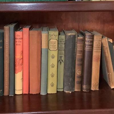 Lot 386  BOOK LOT - The Classics by Greats, Kipling, Salinger, & Frost