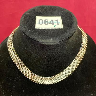 Sterling silver necklace