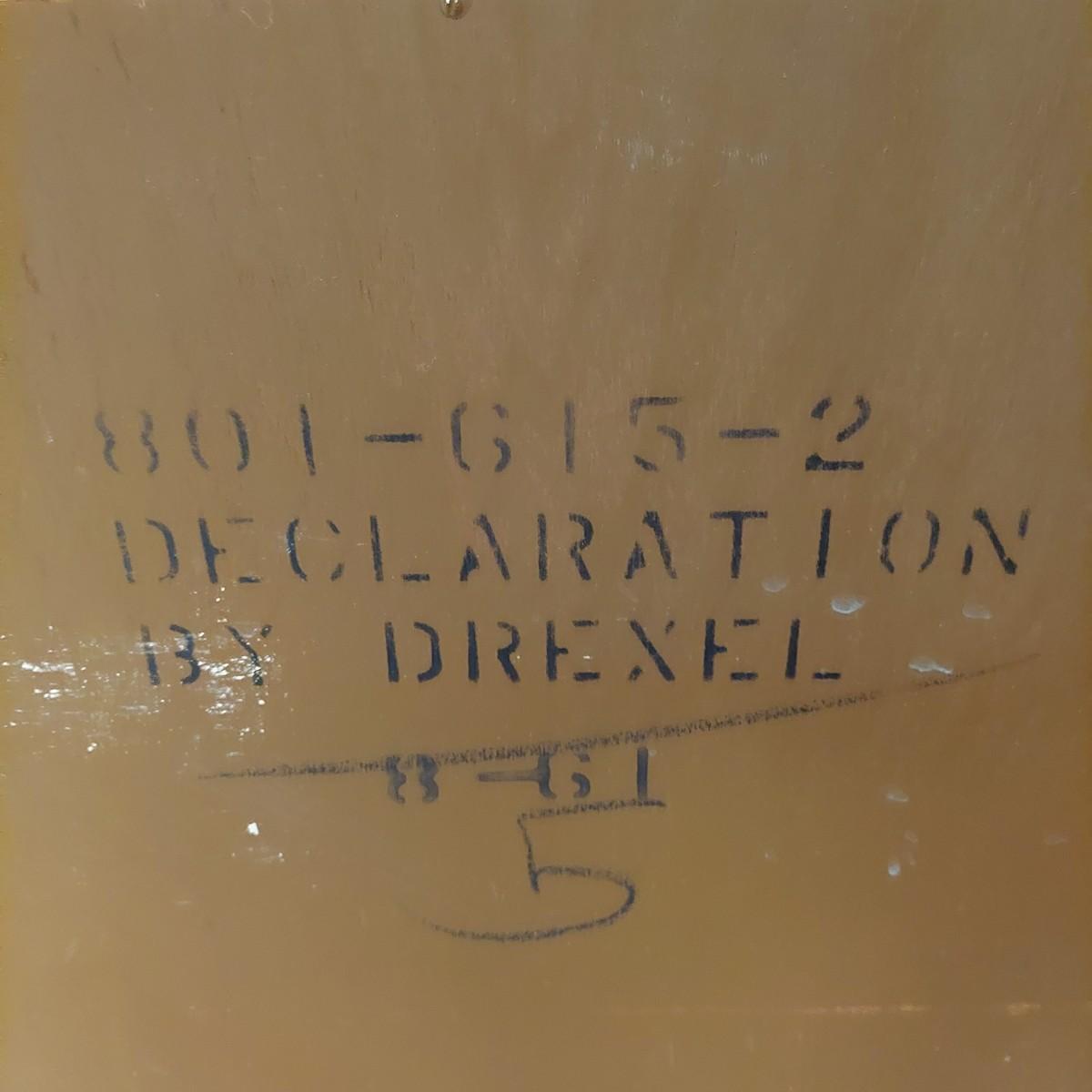 Two Drexel Walnut Nightstands (GBBBL)