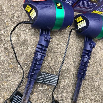 Star Shower Motion Lights Tested -Lot 424