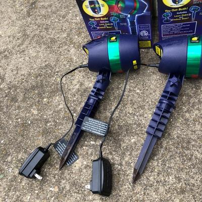 Star Shower Motion Lights Tested -Lot 424