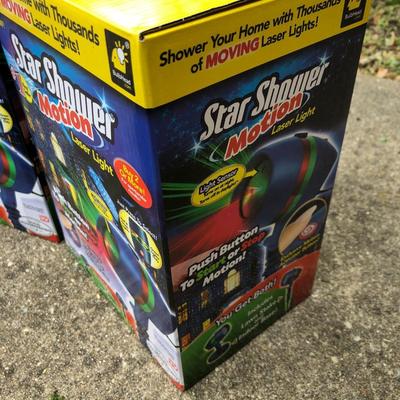 Star Shower Motion Lights Tested -Lot 424