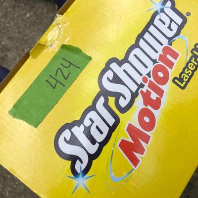 Star Shower Motion Lights Tested -Lot 424