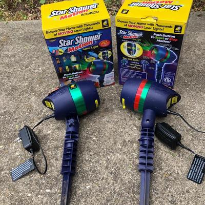 Star Shower Motion Lights Tested -Lot 424