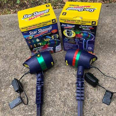 Star Shower Motion Lights Tested -Lot 424