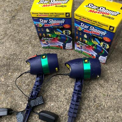 Star Shower Motion Lights Tested -Lot 424