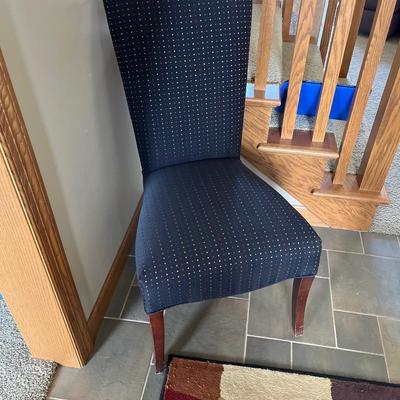 E2. Steve Revland blue chair