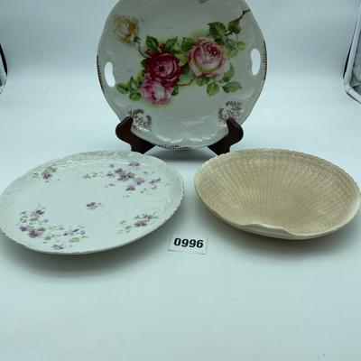 Trio of plates