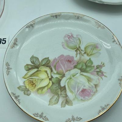 Pink depression glass assortment