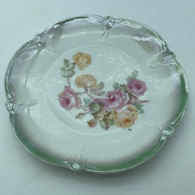 Pink depression glass assortment