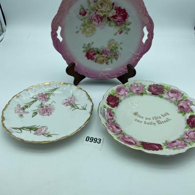 Pretty in pink plates